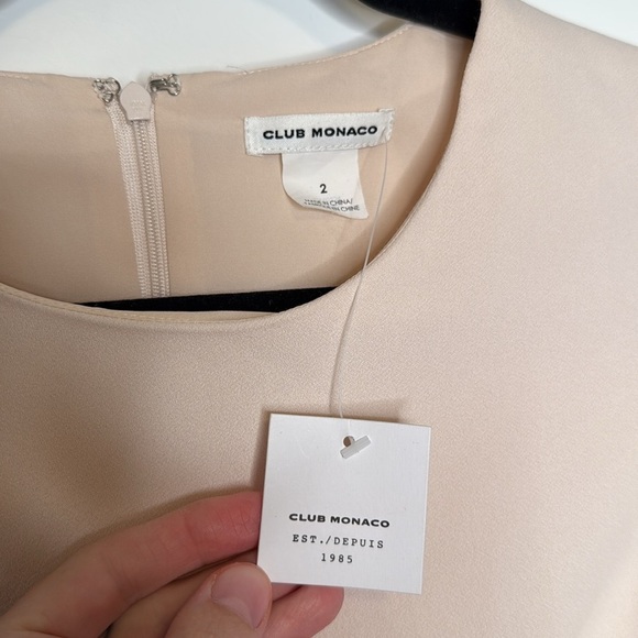 Club Monaco NWT Luciena Dress in Rose petal
pink - 2 - Picture 5 of 10